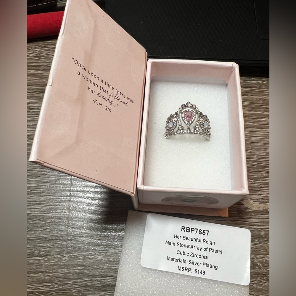 Bomb Party.  “Her Beautiful Reign” Ring.  Size 9